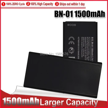 1 бр. Оригинална батерия за телефон BN-01 за Nokia Lumia X 1045 RM-980 X2 X Plus 1013 BN-01 1500 ма