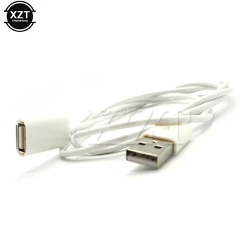 1 бр. удължител за USB 2.0 удължителен кабел за зареждане, 1 м, удължителен кабел за зареждане, M/F, допълнителен кабел за iPhone Samsung MP4 плейър