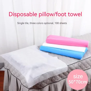 100шт 40x70 см кърпи за Еднократна употреба от нетъкан текстил за маса в салона за масажи, меки кърпи за масаж на масата, масажен матрак