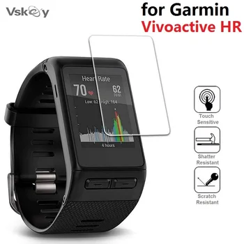 3 бр. защитно фолио за екран на смарт часовници на Garmin Vivoactive HR от закалено стъкло против надраскване