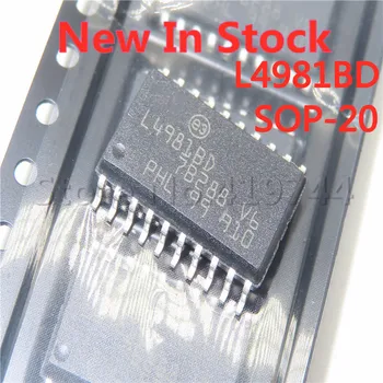5 бр./лот, L4981BD, L4981BD013TR, L4981, корекция на коефициента на мощността на СОП-20 SMD, В присъствието на НОВА оригинална чип