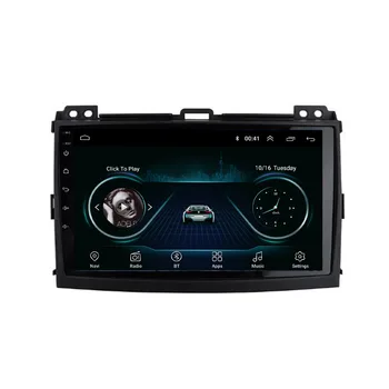 Android Автомобилното радио мултимедия Carplay за Land Cruiser 120 Toyota Prado 2003 2004 2005 2006 2007 2009 4G GPS DVD 2 din