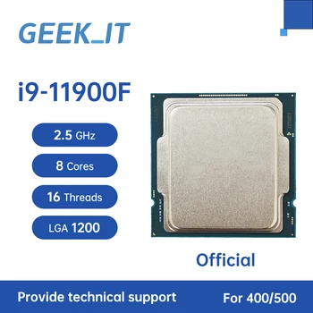 Core i9-11900F SRKNK 2,5 Ghz, 8 ядра, 16 потоци, 16 MB 65 W, LGA1200