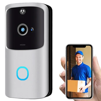 Corui M10 2.4 G Безжична WiFi интелигентен звънец Визуален Домофонна система, HD Камера за видео Умен дом Сигурност Противоугонный дистанционно наблюдение и сигнализация