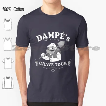 Dampe'S Grave Tour, Мека модна тениска от 100% памук, за мъже И Жени, Dampe The Legend Of Ocarina, Ocarina Of Time 64 N64 Игри