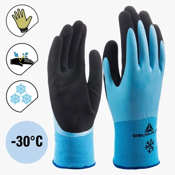 Deltaplus Топли работни ръкавици за зимни мразоустойчив утолщенных ръкавици за езда, химическа обработка