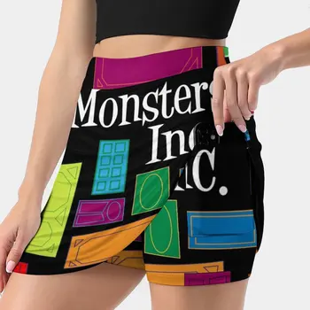 Monsters Inc Корея Модерна Пола Летни Поли За Жени С Непрозрачен Брючной Пола Monster Monsters Monsters Inc Incorporated