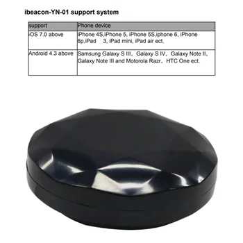 NRF51822 Bluetooth-Eddystone Фар, Ibeacon Можно Безконтактен Указател на Фара Подкрепа на Фар/Ibeacon/Eddystone