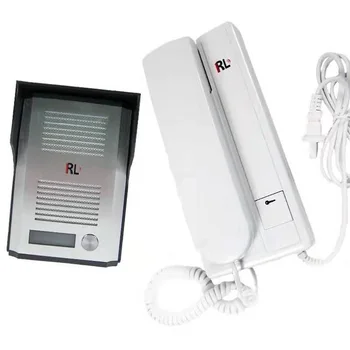 RL-3206B Домофонна система за домашна сигурност в апартамент, звук на звънец, функция за отключване на 2-жични системи за вътрешна комуникация