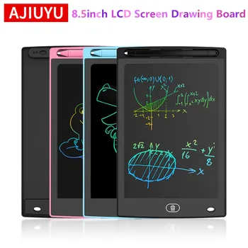 Дъска за рисуване AJIYU 8,5-инчов LCD таблет за писане, детска магическа дъска, дигитален бележник за рисуване, Игра за мозъка, детски Играчки, най-Добрият Подарък