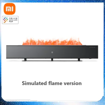 Електрически Нагревател Xiaomi Mijia Baseboard с имитация на пламък версия на 2200 W Home Quick Heat Smart Dryer работи с приложение MiHome