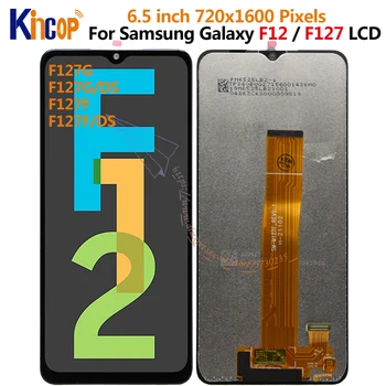 За Samsung F12 LCD дисплей LCD-дисплей За Samsung SM-F127F F127G/DS, SM-F127G LCD Сензорен дисплей за Samsung Galaxy F12 LCD