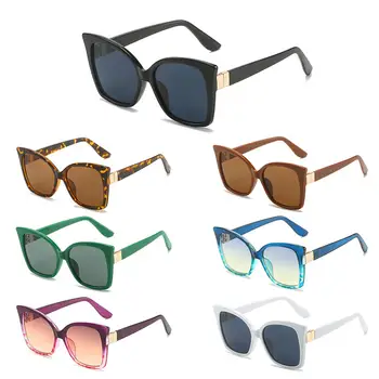 Модерни Очила с UV400 защита от Y2K, слънчеви Очила са в големи рамки, слънчеви очила 