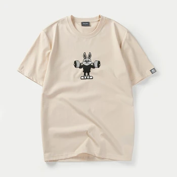 Мъжки t-shirt, Нова Лятна Памучен Тениска с принтом 