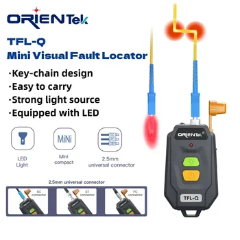 Нов Orientek TFL-Q 30 Mw Джобен Дизайн ключодържател ключодържател, Тестер Оптичен Кабел, Визуален Локатор на неизправности VFL