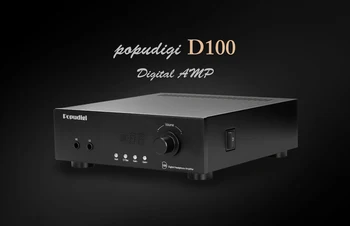 Нов цифров усилвател за слушалки D100MK2, усилвател за слушалки клас D, с устройство за декодиране 