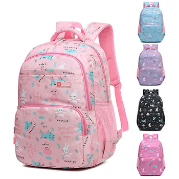 Нови ежедневни детски водоустойчив ученически чанти, Оксфордские детски раници, детски чанта с флорални принтом за начално училище, чанти за момчета и момичета
