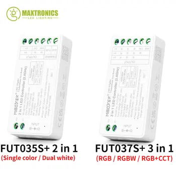 Обновена версия на Miboxer 2.4 G RF Безжична Одноцветный CCT RGB RGBW RGB + CCT 2в1 FUT035S +/3в1 FUT037S + Контролер За led подсветка