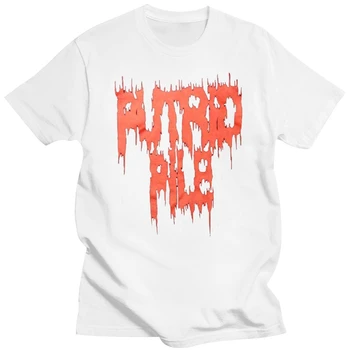 Официална ТЕНИСКА на турне с логото на Putrid Pile, тениска с грайндкор-дет-метъла, Нова тениска унисекс, повече от размери и цветове