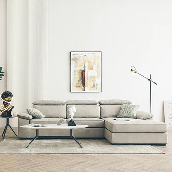 /Плат Nordic fabric sofa technology проста свалящ на вятъра