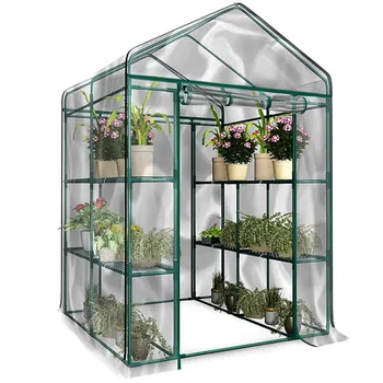Покриване на оранжерии за мини-битови растения от PVC, водоустойчив, защищающая от виолетови, Растения, цветя (без желязна стойка)