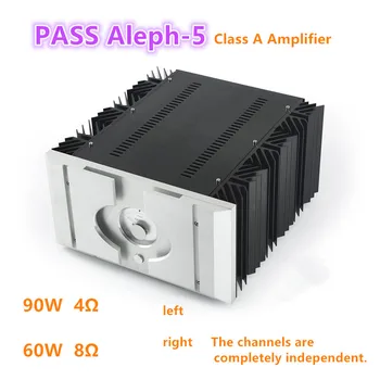 Усилвател на мощност клас A Hi-End PASS ALEPH-5 Еднопосочен Чист Усилвател на мощност клас A мощност 60 W + 60 W 4Ω-8Ω