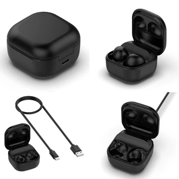 Ушите, съвместими с Bluetooth, зарядно устройство ще захранване кутия, притежателят на безжични слушалки за Galaxy Рецептори 2 Pro Charge-Box
