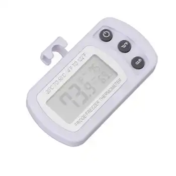 Цифров термометър с фризер Малък компактен термометър за хладилник за кафе